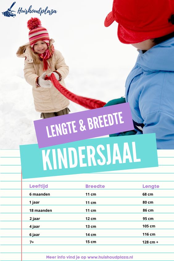 vijandigheid Christendom slachtoffer Lengte kindersjaal - Huishoudplaza.nl